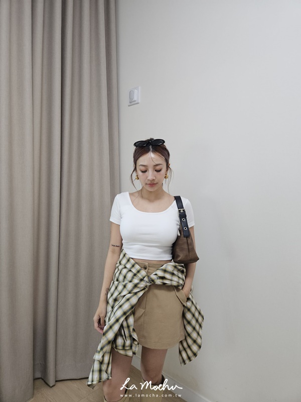 U領交叉美背BRA上衣